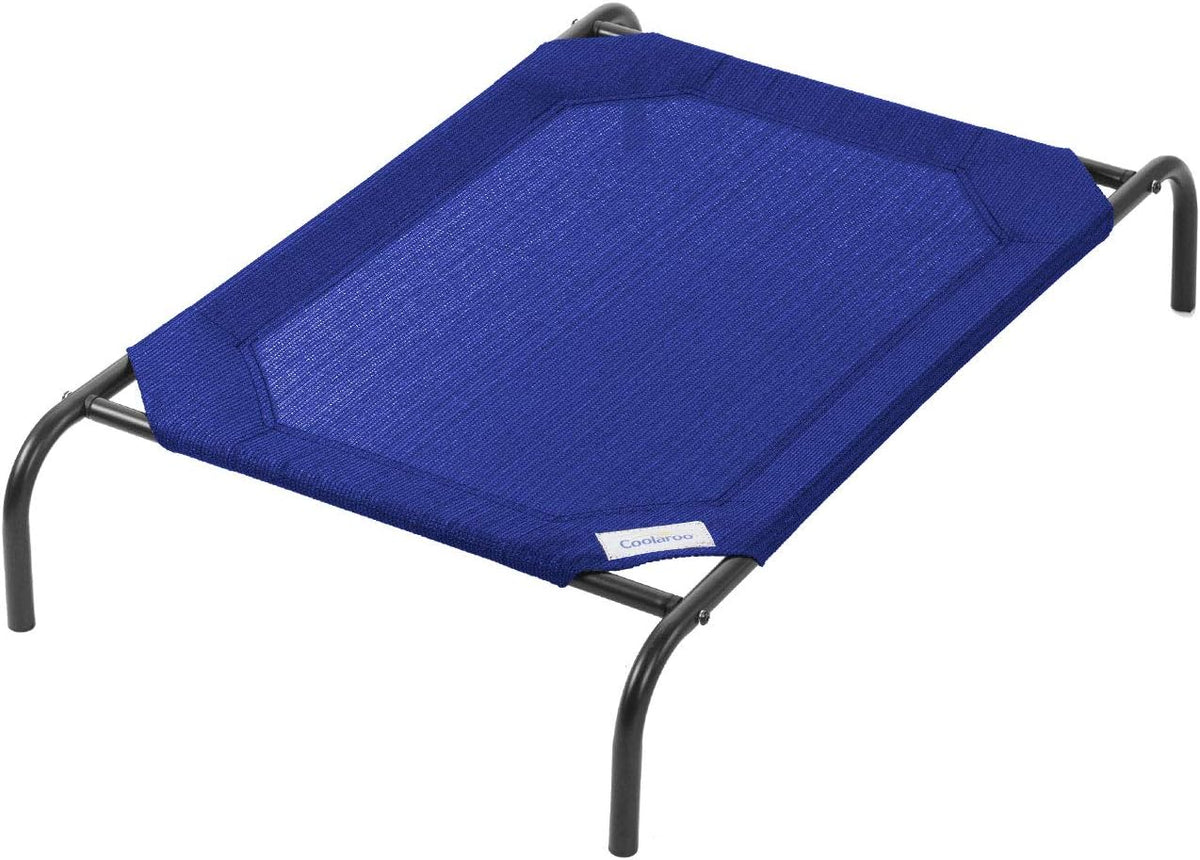 Coolaroo Original Elevated Dog Bed - Breathable Off-The-Ground Pet Bed with Cooling Fabric, Joint