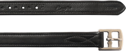 Exion FlexiStrong Stirrup Leathers for English Saddles – 1" Premium Calfskin with Nylon Core