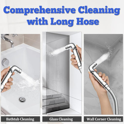 Dog Shower Attachment Metal, YDmeet Pet Washing Hose Attachment for Fast & Clean Bathing, Brass 3