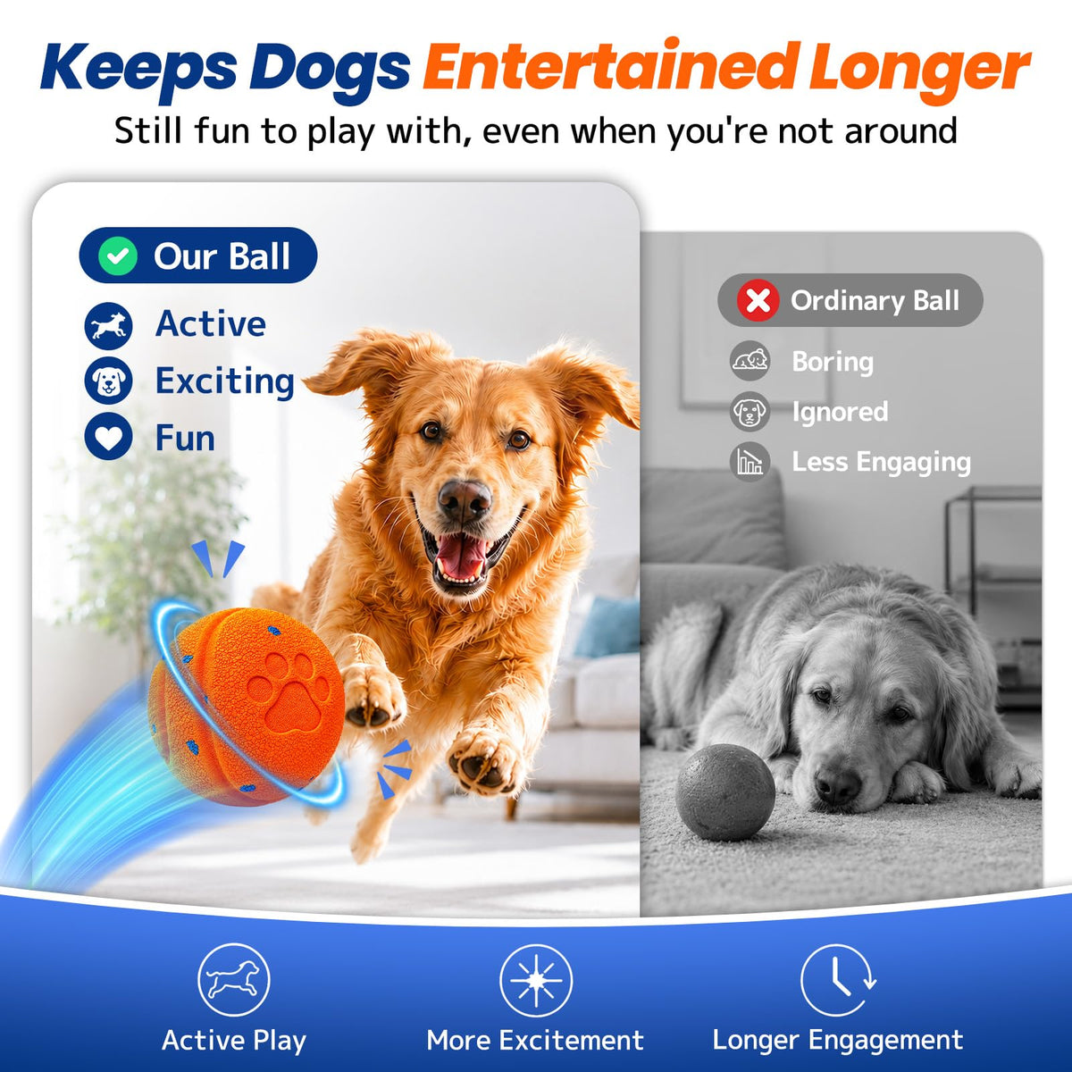 SuivhZx Smart Interactive Dog Toy to Keep Them Busy. Chosen for real quality, fits naturally into