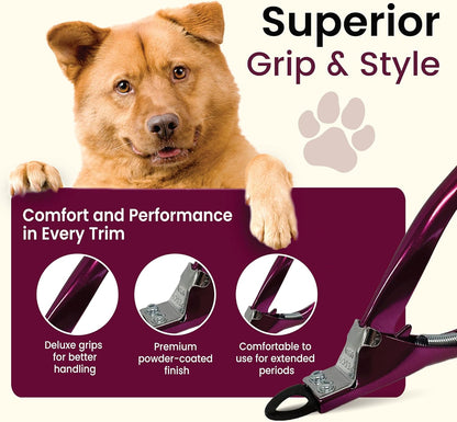Resco Original Deluxe Dog, Cat, and Pet Nail/Claw Clippers. Best USA-Made Trimmer, More Colors &