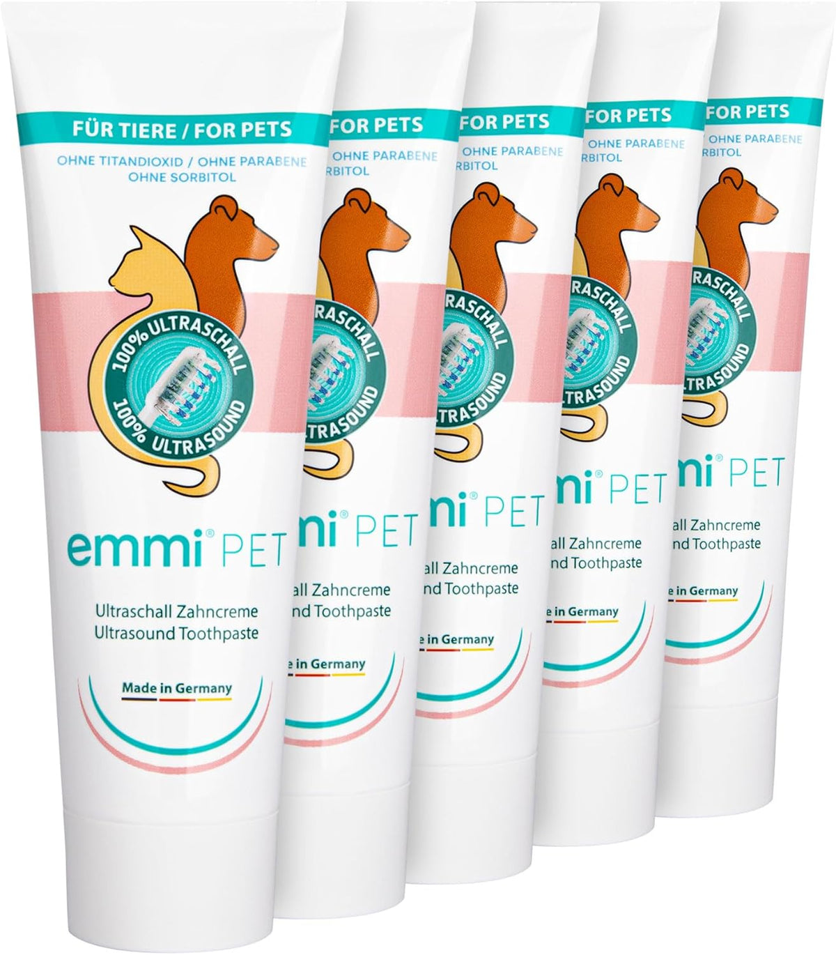 Ultrasonic Toothpaste with Nano-Cleaning-Bubbles (New Extra Mild Formulation Suitable for All Pets)
