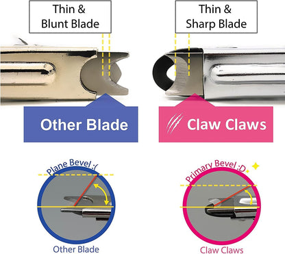 Guillotine Type Dog Nail Clippers for Small and Medium-Sized Dogs, Safety Guard to Avoid Over