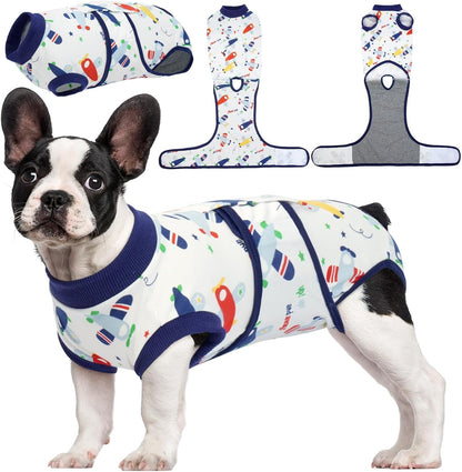 Kuoser Recovery Suit for Dogs Cats After Surgery, Professional Pet Recovery Shirt Dog Abdominal