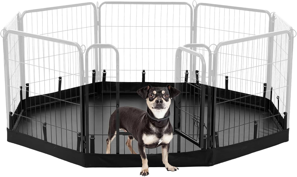 PJYuCien Dog Playpen Bottom Pad, Fits 24 Inch Width 8 Panels Regular Octagon Metal Exercise Pet