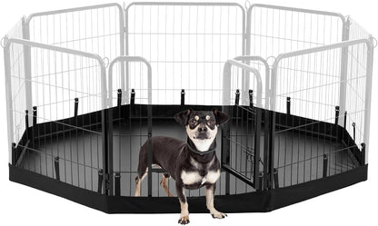 PJYuCien Dog Playpen Bottom Pad, Fits 24 Inch Width 8 Panels Regular Octagon Metal Exercise Pet