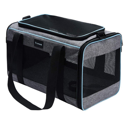 Vceoa 19"x12"x12" Pet Carrier for Cats. Chosen for real quality, fits naturally into modern pet