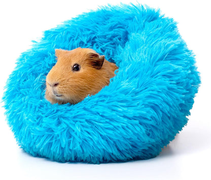 Paw Inspired Furr-O Burrowing Pet Bed with Zip-On Spandex and Fleece Bottoms for Guinea Pigs and