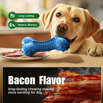 Dog Toys for Aggressive Chewers, Chew Toys for Medium Large Dogs, Durable Natural Rubber Toys with