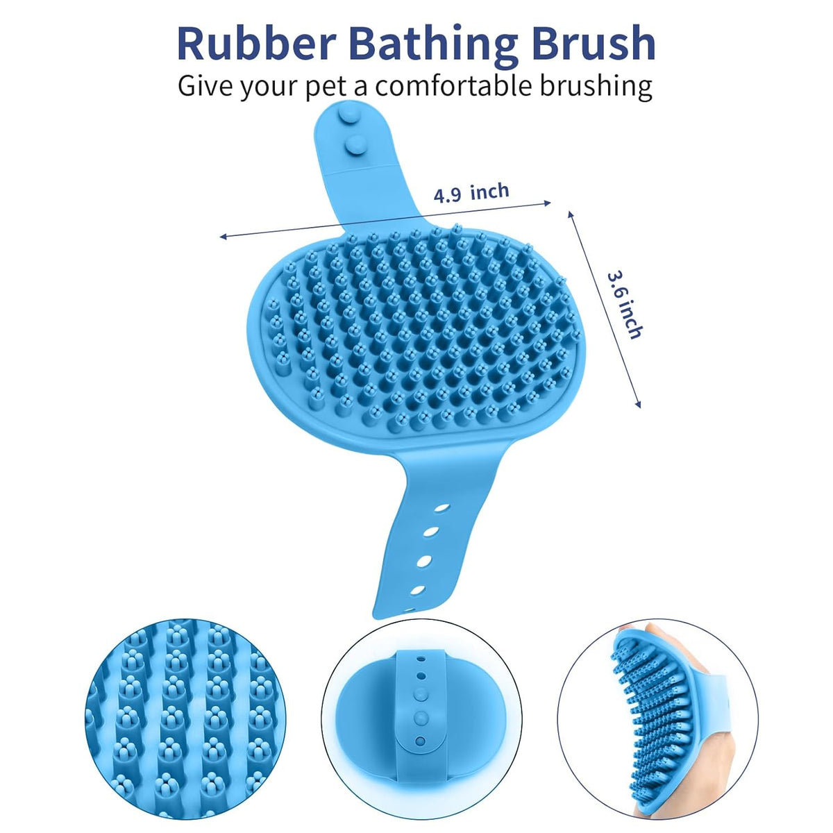 5 in 1 Dog Grooming Kit - Self-Cleaning Slicker Brush for Shedding Short Long Haired Dogs & Cats