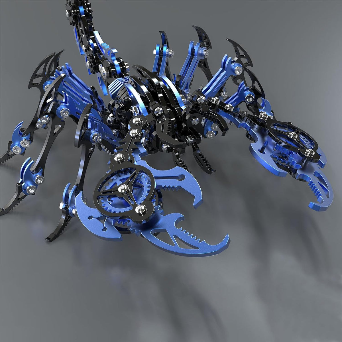 Scorpion 3D Metal Puzzles Kits for Adults Teens – 454 Pcs – Mechanical Assembly Models – 4 Hours to