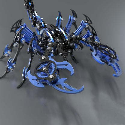 Scorpion 3D Metal Puzzles Kits for Adults Teens – 454 Pcs – Mechanical Assembly Models – 4 Hours to