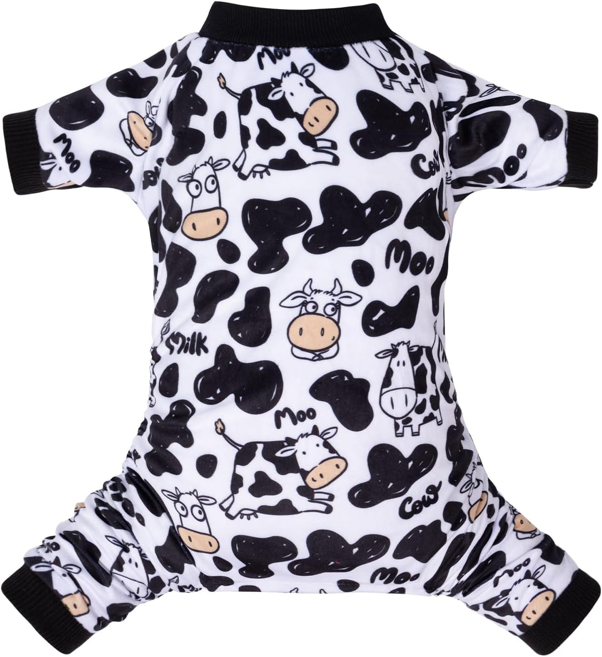 CuteBone Dog Halloween Pajamas Puppy Onesies Small Dogs Soft Pjs Coat Cat Apparel Comfy Pet