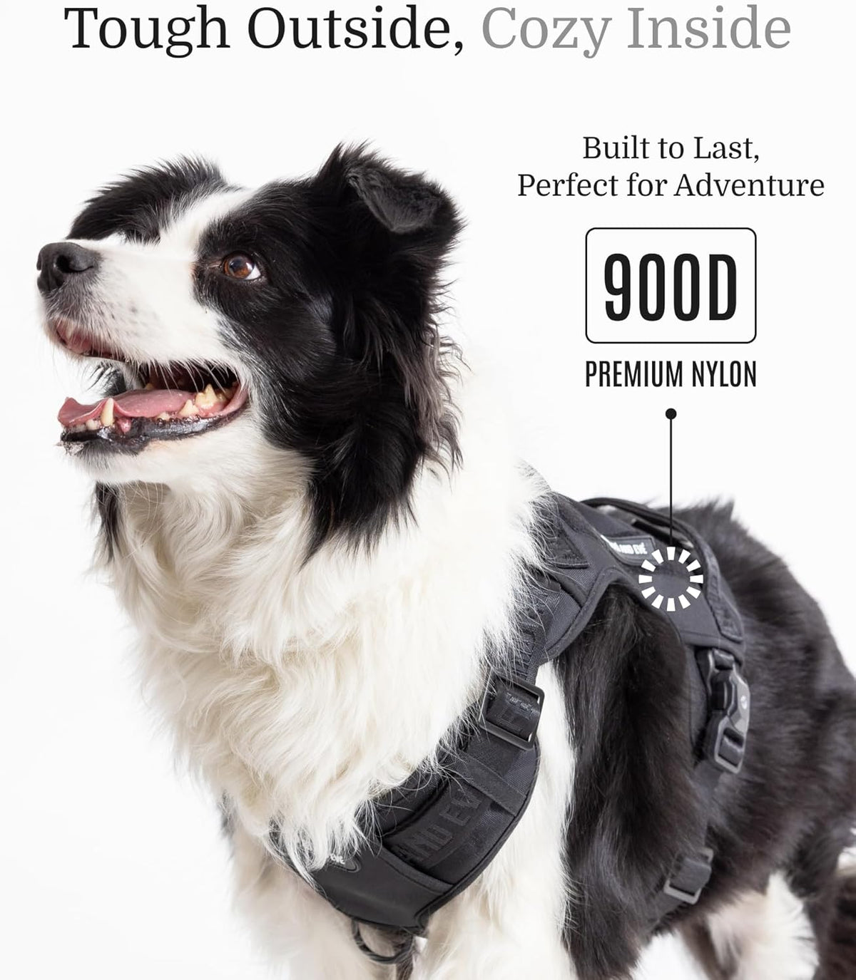 2025 New Edition, Fei & Eve MagEase Dog Harness - 3-Second Magnetic Buckles | 3-Point No-Pull