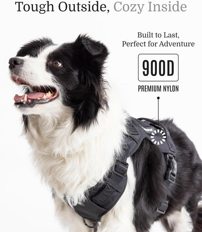 2025 New Edition, Fei & Eve MagEase Dog Harness - 3-Second Magnetic Buckles | 3-Point No-Pull