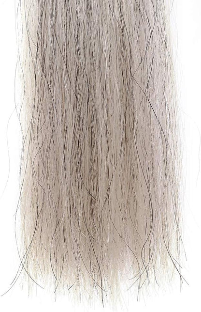Horse Tail Extensions with Braided Horsehair Loop, Blunt Cut Bottom, 28-30 inches Long and 3/8 lb