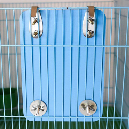 7" Bird Mirror with Rope Perch Bird Toys Swing, Comfy Perch for Greys Amazons Parakeet Cockatiel