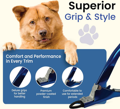 Resco Original Deluxe Dog, Cat, and Pet Nail/Claw Clippers. Best USA-Made Trimmer, More Colors &
