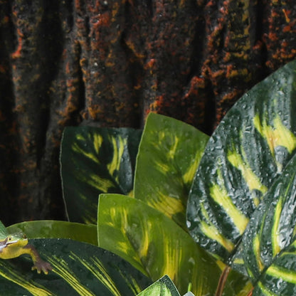IBWell Terrarium Plants for Reptile Terrarium, Reptile Plants Tortoise Habitat Accessories