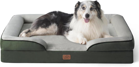 Bedsure XL Orthopedic Dog Bed for Extra Large Dogs - Waterproof XLarge Dog Cat Bed, Comfort Dogs
