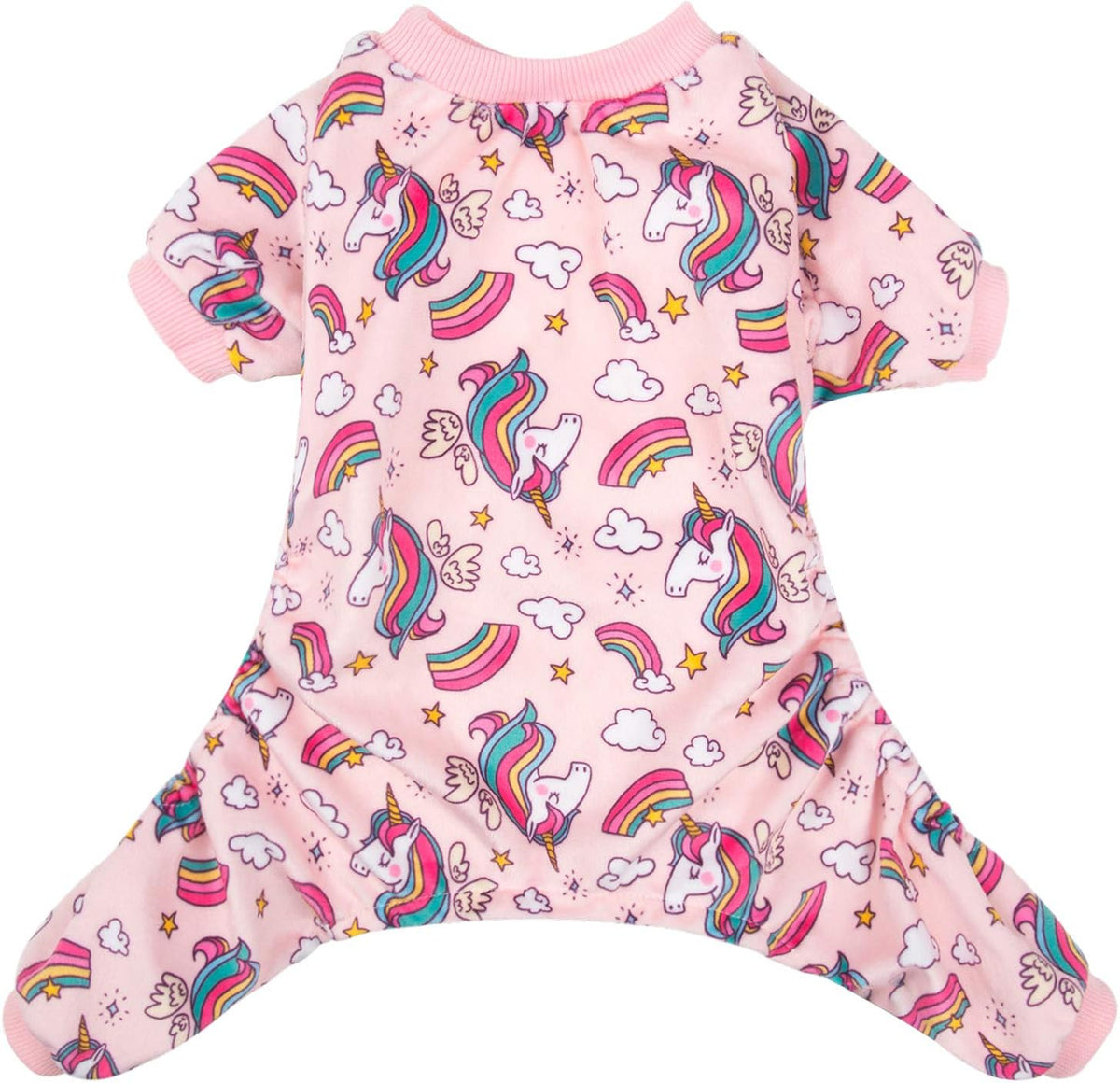 CuteBone Small Dogs Outfit Soft Puppy Onesies Pjs Dog Pajamas Pet Coat Cat Apparel Comfy Doggie
