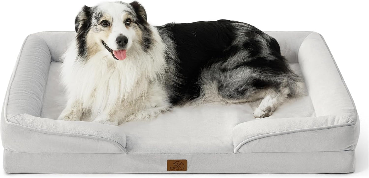 Bedsure XL Orthopedic Dog Bed for Extra Large Dogs - Washable XLarge Dog Cat Bed Waterproof