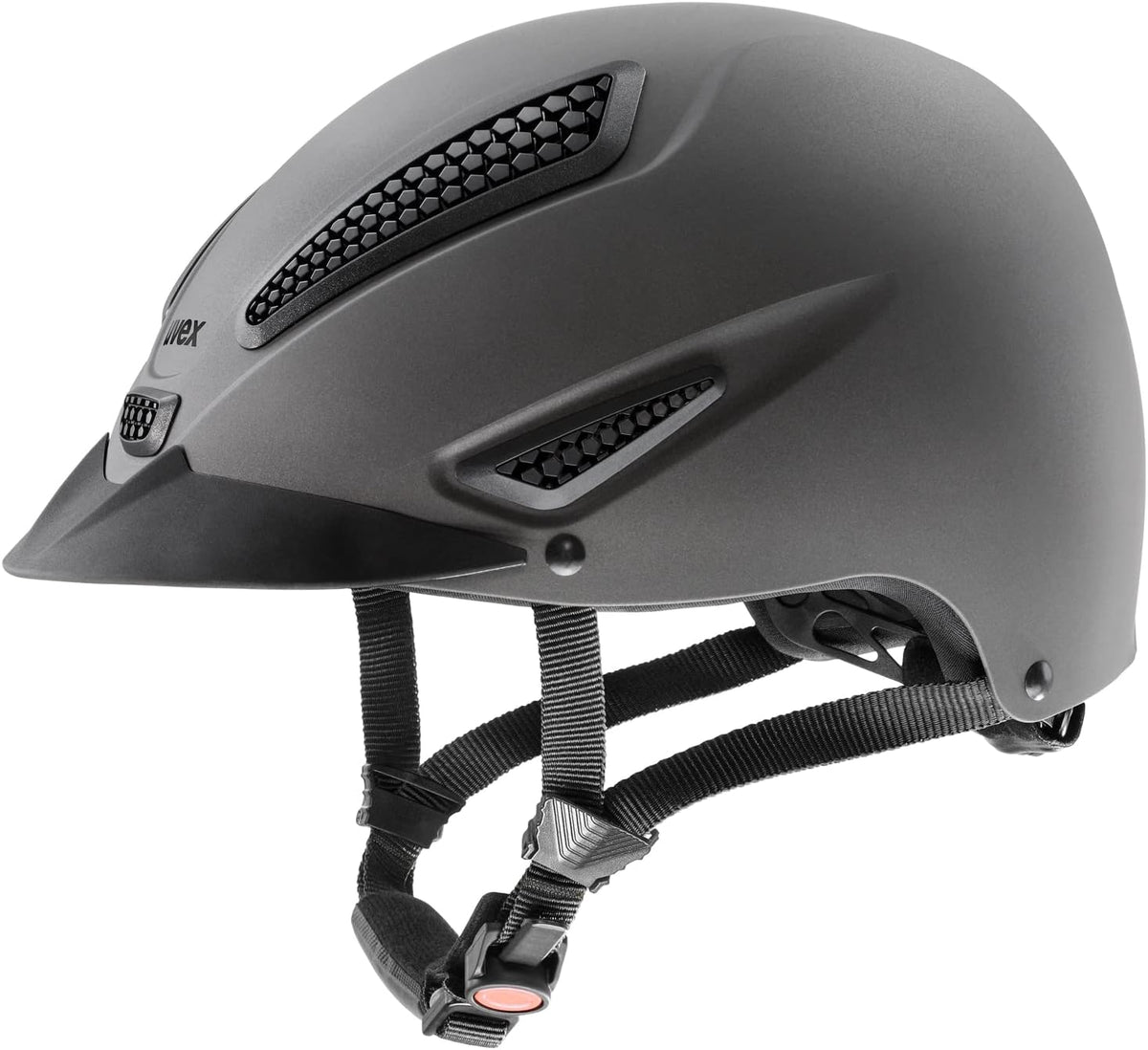 uvex perfexxion II Horse Riding Helmet for Women & Men, Anthracite - Adjustable & Excellent