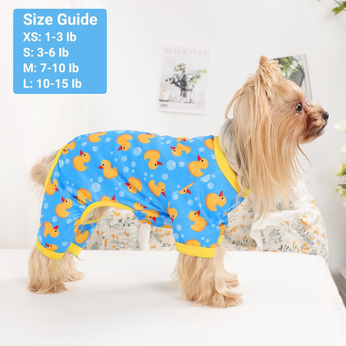 Dog Pajamas Small Sized Dogs Stretchable Summer Dog Clothes Pjs 4 Legs Girl Boy Cute Soft Puppy
