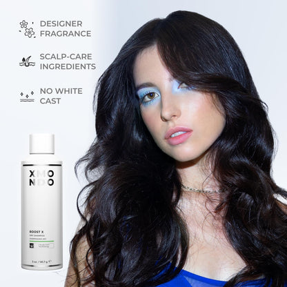 XMONDO Hair BOOST X Dry Shampoo, Zero Residue, Formulated with Saw Palmetto to Promote Scalp Care