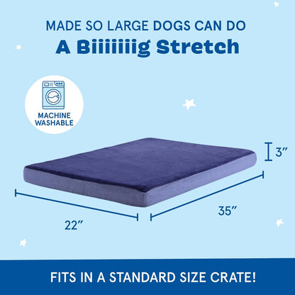 Barkbox Orthopedic Dog Bed with Memory Foam, Premium Comfort for Dogs and Puppies, Dog Bed for