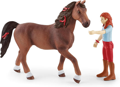 Schleich Horse Club - Complete 40PC Horse Club Rider Playset - Hannah, Sofia, Lisa and Sarah