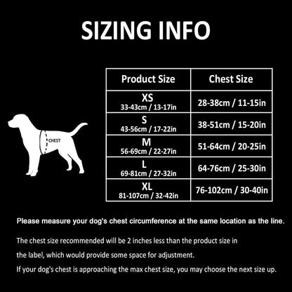 TRUE LOVE Adjustable No-Pull Dog Harness Reflective Pup Vest Harnesses Comfortable Control