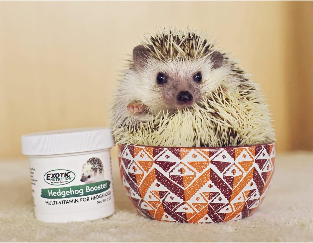 Hedgehog Booster - Complete Multivitamin - Powdered Vitamin & Mineral Supplement for Pet Hedgehogs