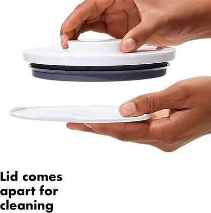 OXO Good Grips Pet POP Container – 3.0 Qt/2.8 L | Ideal for up to 2lbs of treats | Airtight Dog and