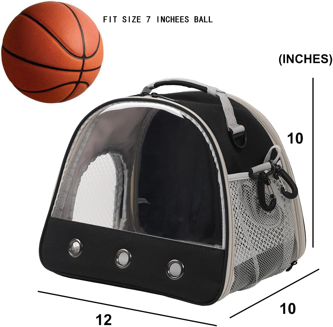Bearded Dragon Travel Carrier,Lizards Carrier, Small Animal Travel Carrier for Sugar Glider