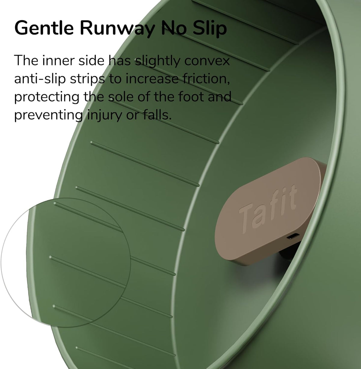 Silent Hamster Wheel 8.7 Inch Dual-Bearings Small Animals Quiet Running Exercise Wheels, Height