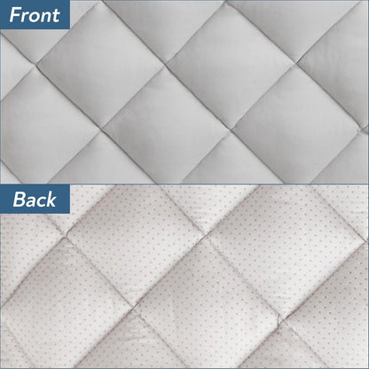 Magik & Kover Dog Crate Pad 2 Pack, Soft Dog Crate Mat with Anti-Slip Bottom, Machine Washable