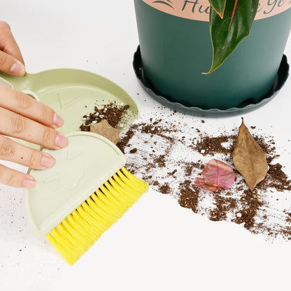 Small Broom and Dustpan Set,mini Compact Portable, for Home, Sofas, Kitchen countertops, Storage