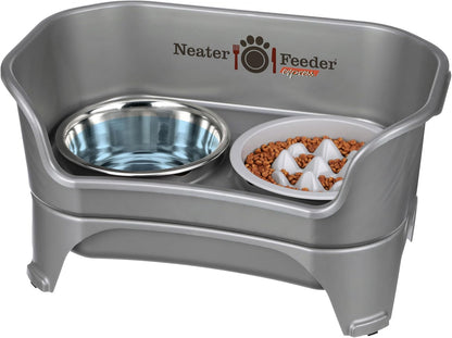 Neater Feeder Express Mess Proof Dog Bowls Elevated for Medium and Large Breed – Made in USA – No