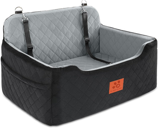 Dog Car Seat for Medium/Large Dogs,Dog Booster Seat for Dog Under 50lbs or 2 Small Dogs, Detachable