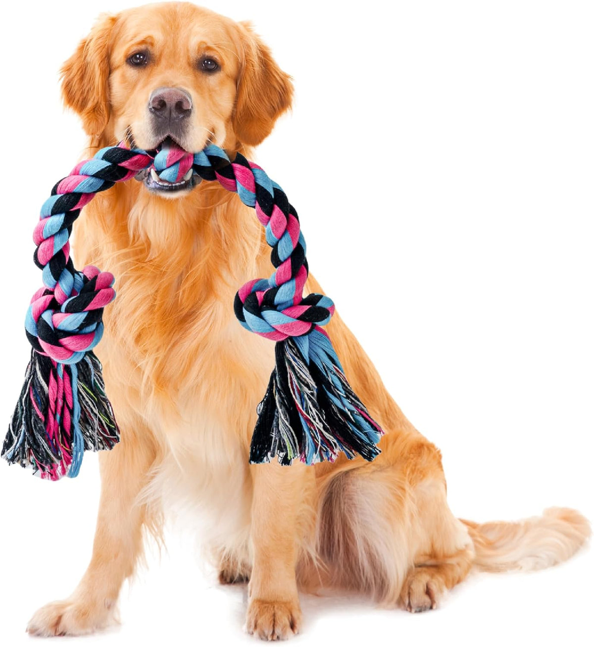 Dog Rope Toy for Large Dogs, Heavy Duty Chew Toys for Aggressive Chewers, Indestructible Durable
