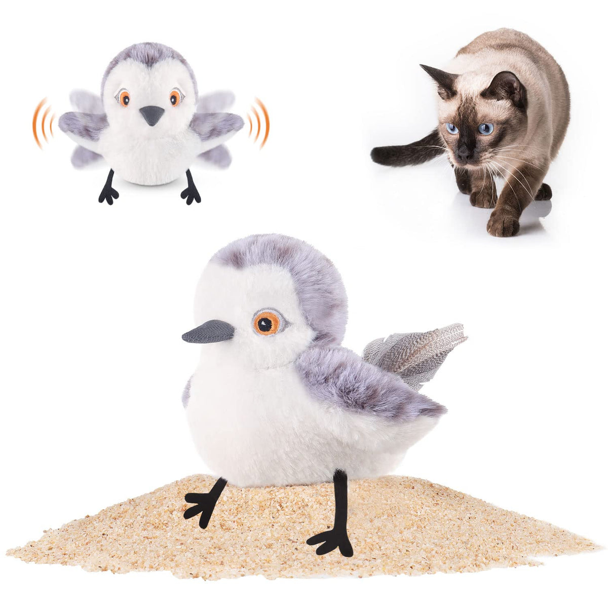 Potaroma Cat Toys Flapping Bird. Chosen for real quality, fits naturally into modern pet homes.
