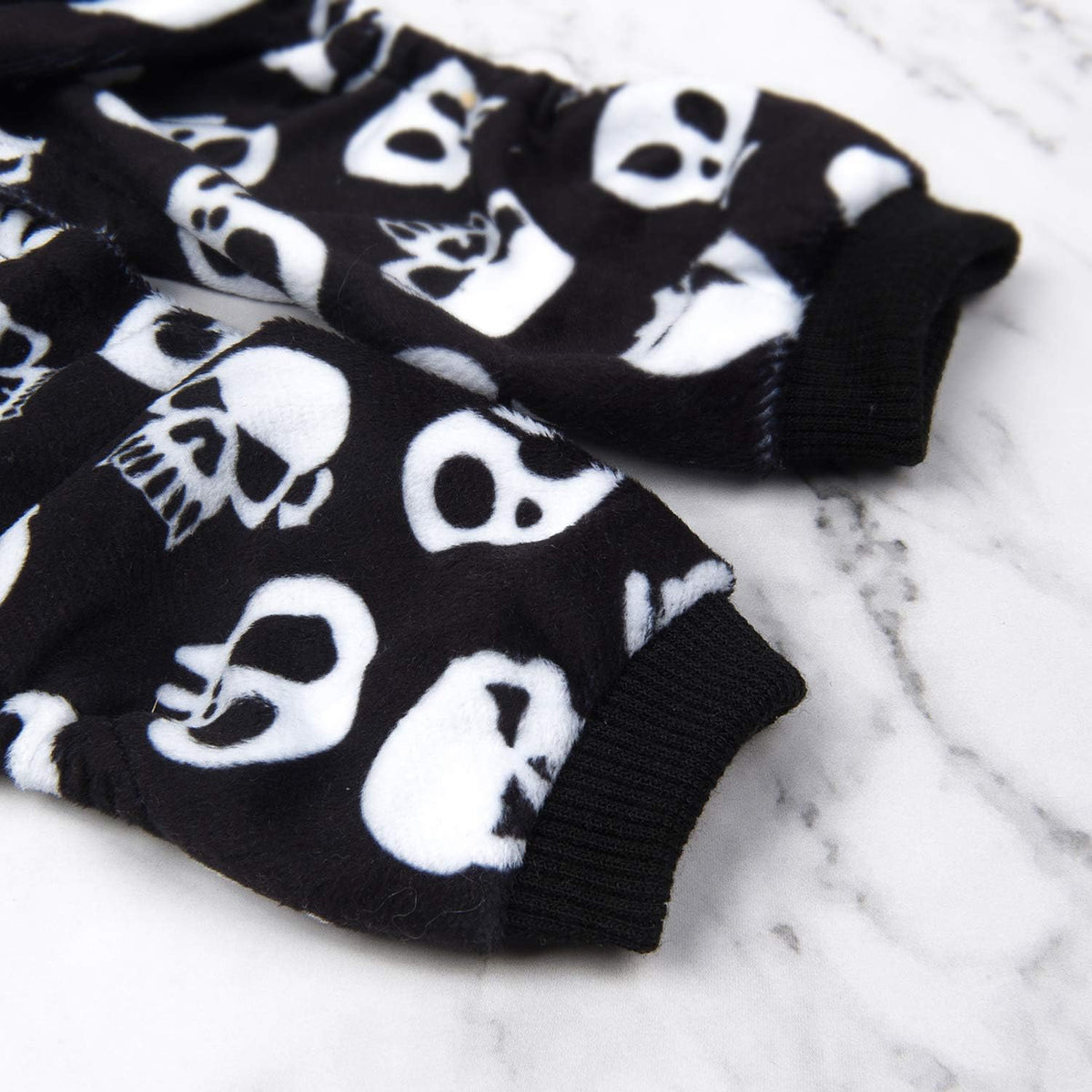 CuteBone Dog Halloween Pajamas Puppy Onesies Small Dogs Soft Pjs Coat Cat Apparel Comfy Pet