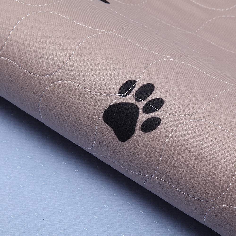 Washable Dog Pee Pads with Puppy Grooming Gloves,Puppy Pads,Reusable Pet Training Pads,Large Dog