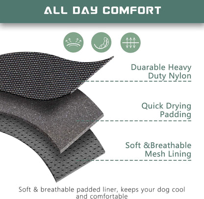 BUMBIN Tactical Dog Harness for Small Dogs No Pull, Famous TIK Tok No Pull Puppy Harness, Fit Smart