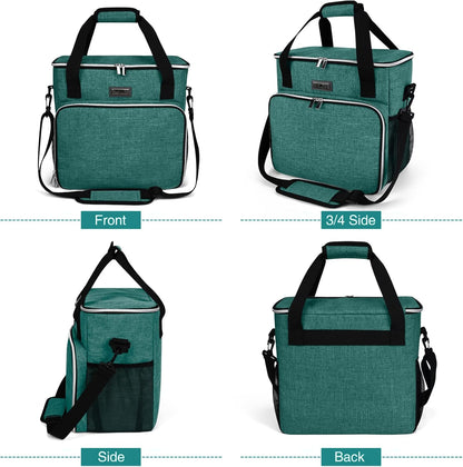 BAGLHER Pet Travel Set Airline-Approved Carrier for Small/Medium Cats & Dogs + Travel Bag with Food