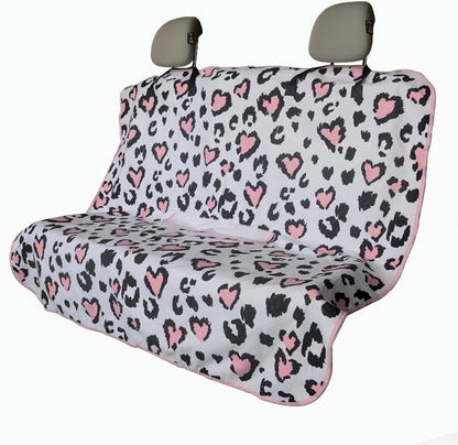 Back Seat Cover for Car Trucks Van SUV,Waterproof Rear Bench Towel Seat Covers for Dogs and