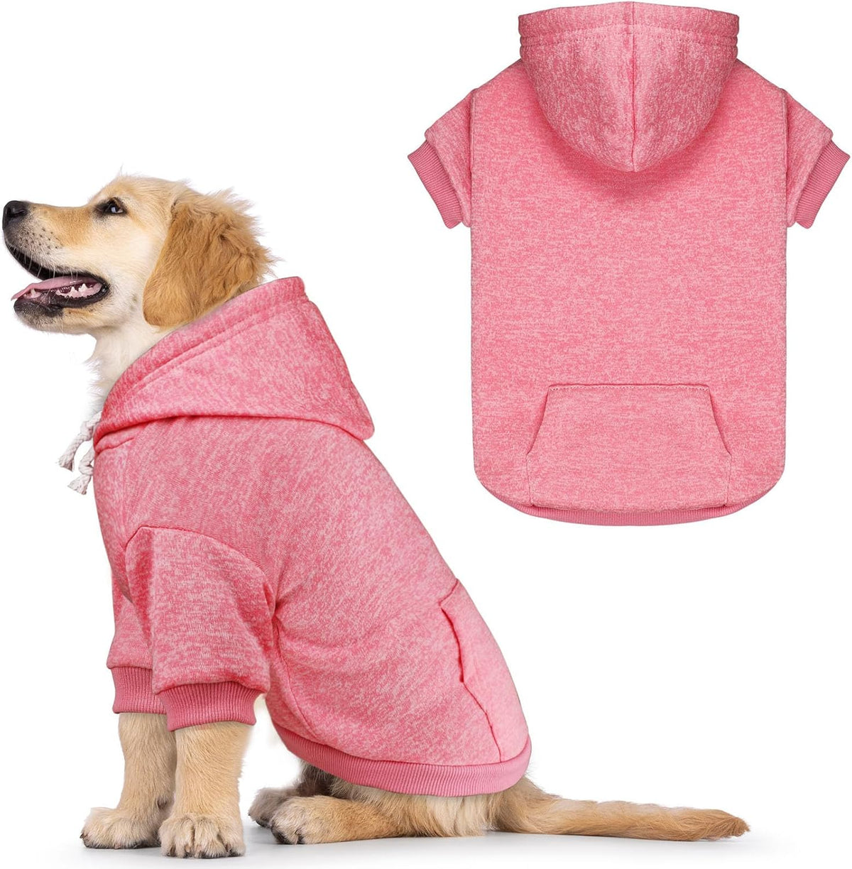 Dog Sweaters for Small Dogs Dog Hoodie Fleece Soft Pet Clothes Sweatshirt with Pocket Pet Hoodie