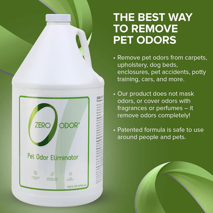 Zero Odor - Pet Odor Eliminator for strong odor, Eliminate Air & Surface Odors – Patented Molecular