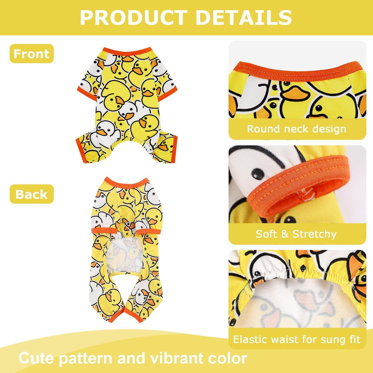 Dog Pajamas Pjs Spring Summer Dog Clothes for Small Dogs Girl - Boy - Small Size Dogs, Soft